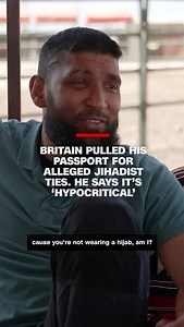 The UK stripped British aid worker Tauqir "Tox" Sharif of his citizenship after accusing him of links to an Al-Qaeda-aligned, Syrian rebel group- charges he denies. That group's leader is now Syria's president and meets openly with Western leaders such as Donald Trump. Calling this a double standard, Sharif talks about his efforts to get back his citizenship and turns his attention to the Israel–Gaza conflict. CNN's chief international correspondent Clarissa Ward met with him at his home in nort