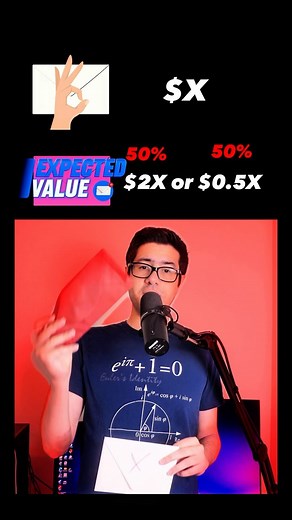 Sherlock Learn on Instagram: "Two envelopes problem or the necktie paradox #riddles #brainteaser #math #maths #mathematics #science #stem #facts #interesting #interestingfacts #edutainment #smartereveryday #technology"