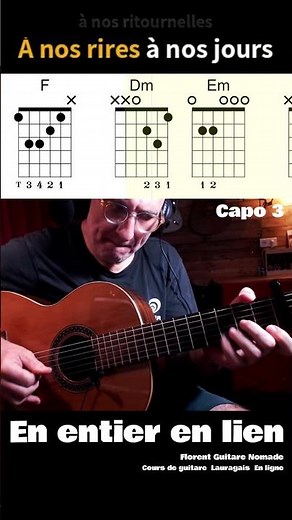 Sing along with your guitar! (Easy) - THE LITTLE FISHERMAN Manon Lisa