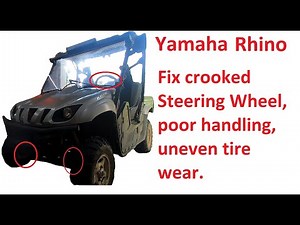 UTV ATV Alignment Step by Step