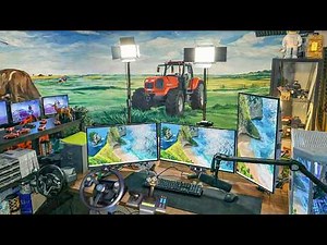 Mon nouveau SETUP GAMING dédié à Farming Simulator (Volant, Pannel, Joystick)