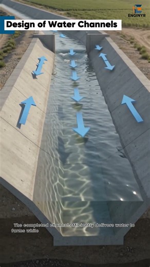 Design of Water Channels Explained | Hydraulic Engineering & Irrigation Canal Design | #enginyr2025