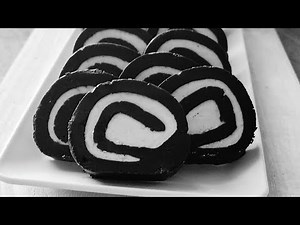 Oreo Swiss Roll easy recipe 2 ingredient no oven