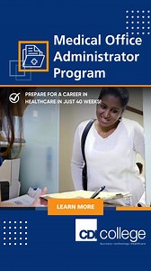 Medical Office Administrator diploma program. | CDI College | Facebook