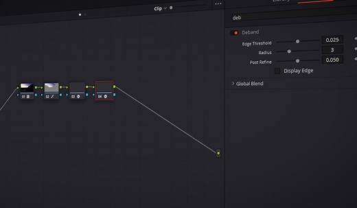 Methods for Debanding Your Footage in DaVinci Resolve