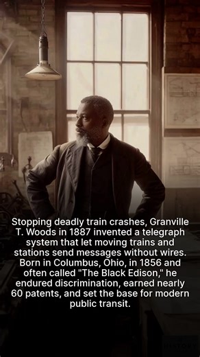 23K views · 1.5K reactions | Meet the inventor who made train travel safer for everyone. | History Vault | Facebook