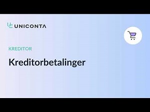 Kreditorbetalinger