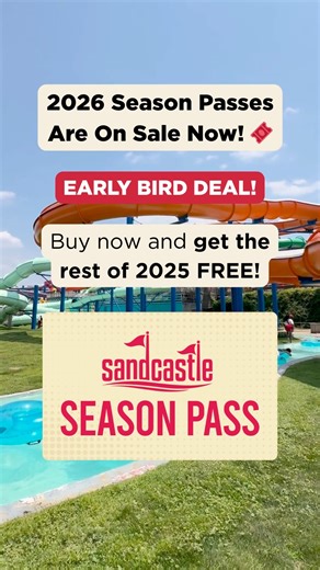 With so many GREAT reasons to become a Sandcastle Passholder, what's the best? Here's what you, our guests, had to say! 🏖️🌊 https://tinyurl.com/mpheukwr | Sandcastle Waterpark