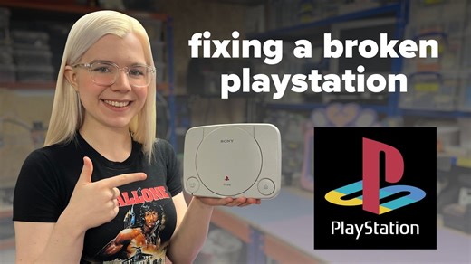 Fixing a Faulty PSone #PlayStation
