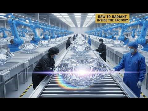 How Luxury Diamonds Are Made in the USA | Complete Diamond Factory Process