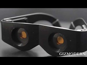 Professional Hands-Free Binocular Glasses，with Adjustable 3x to 6x Magnifying, for Fishing & More