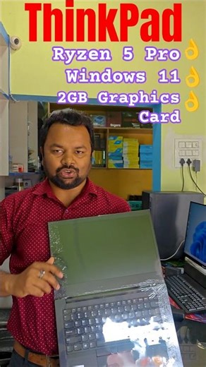 Lenovo ThinkPad E495 | Ryzen 5 pro | 2GB Graphics card | Best commercial Laptop under 15000