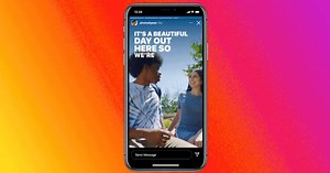 Instagram Stories adds auto-captions support with a sticker - 9to5Mac