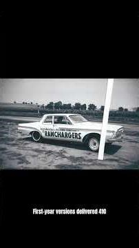 Chrysler 413: The Legendary Max Wedge Powerhouse. - Early Muscle Car Engine - Popular on the Strip
