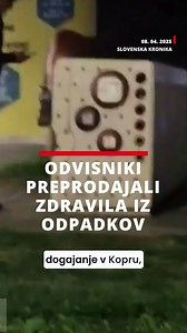 59K views · 185 reactions | V Kopru odmeva kraja zdravil, ki končajo v zabojniku za odpadna zdravila. Kot prikazujejo posnetki, ki smo jih pridobili, naj bi v zabojnik več dni zapovrstjo posegali zasvojenci z mamili. Zdravila naj bi nato tudi preprodajali. | RTVSLOinfo | Facebook
