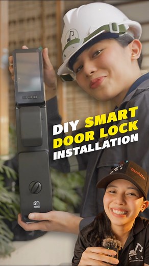 285K views · 8.6K reactions | DIY smart door lock installation - tara, matuto tayo  MUMIN Innovations #smarthome #constructionph #smartlock #mumininnovations#fbreelsph | GLI Construction Services | Facebook
