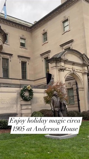 Visit Anderson House and discover the story of Isabel and Larz Anderson, and how since 1938, the building has served as the headquarters of the Society of the Cincinnati and its mission to interpret the American Revolutionary War. For tickets to visit, check out our website and click the button “Buy Tickets”: https://www.americanrevolutioninstitute.org “A Florentine villa in the midst of American independence”. | American Revolution Institute