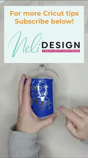 How to easily place vinyl on a curve surface. Ideal for stencils #shorts