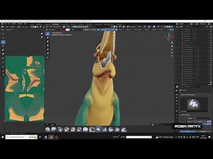 Character Sculpting and texture painting in Blender | தமிழில்