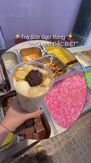 ✨Mê “TRÀ SỮA GẠO RANG “💕 lắm luôn #tiemtra_mo #trasuasieuphomai #trasuaphomaidacbiet #milktea #trasuagaorang