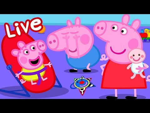 🔴 Peppa Pig SEASON 10 LIVE! 🐷 ALL NEW Peppa Pig Episodes ✨ Super Funny 🤣 Kids Cartoons 🔴
