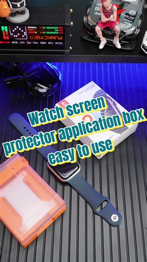 It's so easy to apply a screen protector for Apple Watches#magicjohn #screenprotector #tiktokshop #tiktokmademebuyit #tiktokmakemebuy #usa🇺🇸