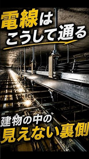 電線は、こうして通る【ケーブルラック編】 普段は見えない、建物の裏側。 #電気工事 #電気工事士 #インフラ #建設業 #現場 #職人 #FDEngineer