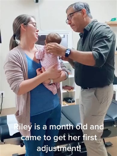 Riley's First Chiropractic Adjustment: A Baby's Journey