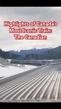 Highlights of Canada’s Most Iconic Train: The Canadian (VIA Train 2) | March 2025 #traintrip