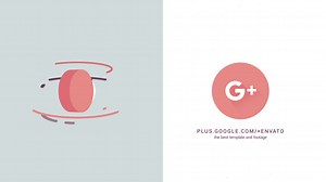 Simple Abstract Logo Outro 4K