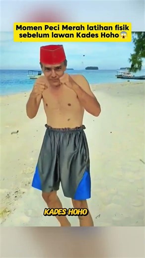 The moment of the Red Cap physical training before facing Kades Hoho😱 #kdm #dedimulyadi #kadeshoh...