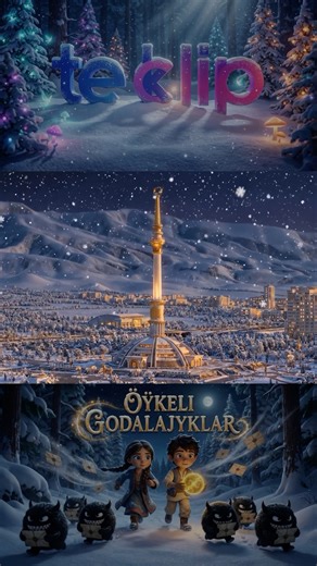 Teklip.biz on Instagram: ""Öýkeli godalajyklar" multifilimi size hödürleýaris. Aşakdaky syylka bilen YouTube sahypamyzda görüp bilersiňiz : https://youtu.be/pWGa7Zbxp54 @ashyr.dade @soha.prod @gyzylgul_babayewa @dowletgeldi.aktyor @berdiyev.sapar @mamilov_maksat @shageldi.salyhow @seyliev_official @muhammetaly_maksadow @daghan_serdarov Aýratyn minnetdarlygymyzy bildirýäris #turkmenistan🇹🇲 #ashgabat #multifilmes #teklip_kids #teklip #oykeli #godalajyklar #2026 #türkmen"