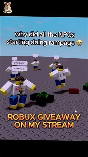 Roblox NPCs Started a Rampage #roblox #robloxshorts #shorts