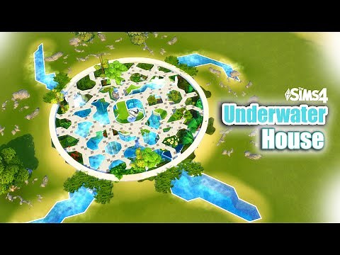 🌴🌊 MAGICAL UNDERWATER HOUSE (NO CC) | THE SIMS 4 - Speed Build