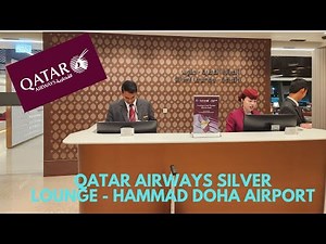 Discover the Elegance: Qatar Airways Silver Lounge Tour | Doha Airport Exclusive | 4K