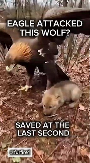 Wolf Pup Rescue Caught on Camera — Did an Eagle Really Attack This Baby Wolf? #WolfRescue