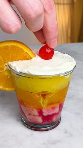 81 reactions · 3 comments | This one’s got cocktail hour written all over it  @chrisdanielcahill is back at it with a nostalgic twist that hits all the right notes. We’re talking layers of raspberry jelly, grenadine soaked madeira cake, orange jelly, triple sec, pineapple custard, and a very generous splash of tequila. It’s 5 o’clock somewhere! Find it on the Twisted website by searching Tequila Sunrise Trifle. | Twisted | Facebook