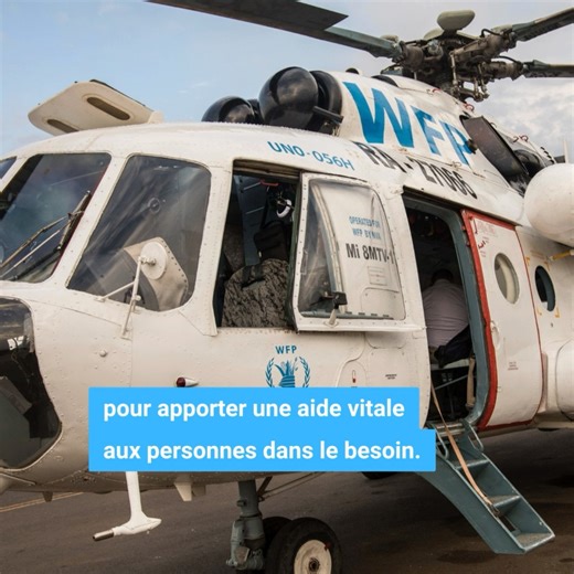 Un grand nombre de personnes vulnérables font face aux conséquences des conflits, des déplacements forcés, des chocs climatiques & des crises économiques. Nos collègues du Programme alimentaire mondial travaillent 24 heures sur 24 afin d'apporter un soutien essentiel, y compris dans les zones difficiles d'accès. 📸 : World Food Programme | Nations Unies
