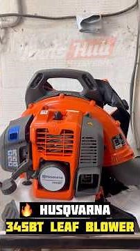 Husqvarna 345BT Leaf Blower Unboxing + Demo | Best Petrol Backpack Blower for Farm & Garden | Review