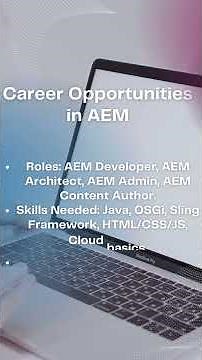 🚀 Adobe Experience Manager (AEM) Explained in 60 Seconds | Features, Benefits & Career Scope