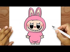 How To Draw Labubu Pink | Labubu Pictures