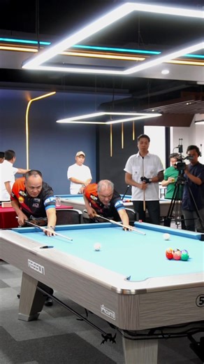 Main bareng legends Efren Bata Reyes dan Django Bustamante #legends #aipool