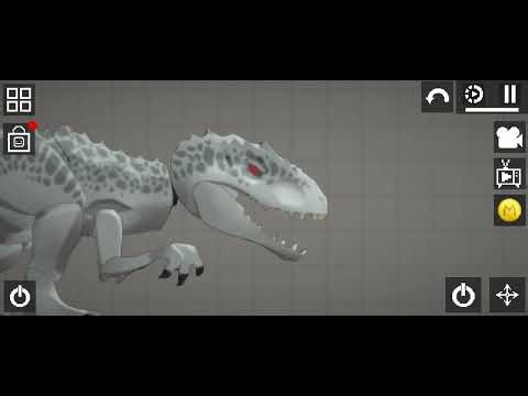 Lego indominus rex mod in melon playground