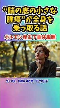 “脳の底の小さな腫瘍”が、全身を乗っ取る話、ホルモン産生下垂体腺腫