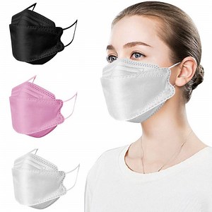 [Hot Item] Disposable 3D Protective Individually Wrapped Kf94 Fish Shape Face Dust Mask for Adult