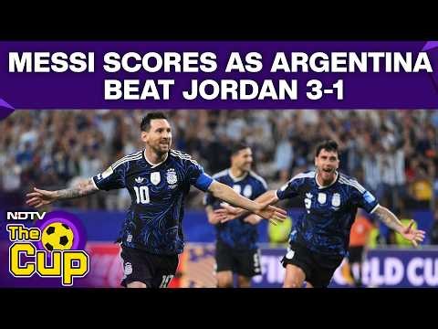 FIFA World Cup 2026 | Jordan Vs Argentina Highlights | Messi Scores As Argentina Beat Jordan 3-1