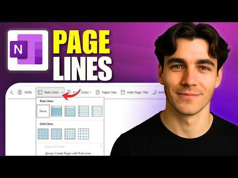 How To Get Ruled Lines On A Page In OneNote (Tutorial 2026)