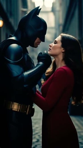 Batman kissing moments