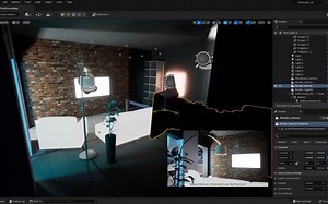 使用 Datasmith 和 C4D 格式、灯光、材质在UE 5 中导入 Cinema 4D