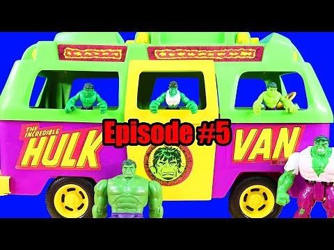 Hulk Friends & Grandpa Hulk Get New Hulk Van | Hulk 5